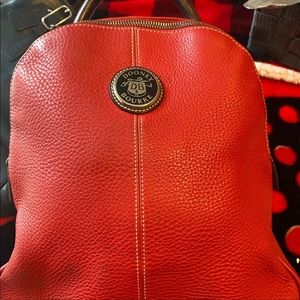 Vintage- Red Dooney & Bourne backpack
